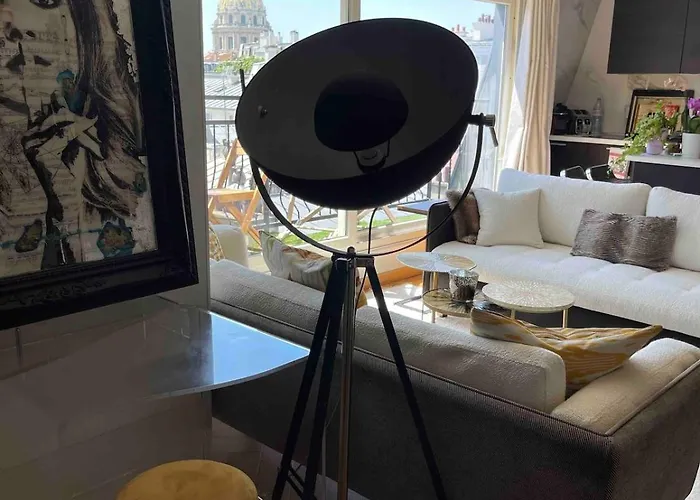 Appartement Beautiful Terrace Invalides&fireplace *