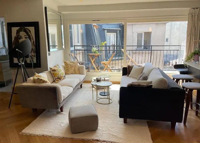 Beautiful Terrace Invalides&fireplace *