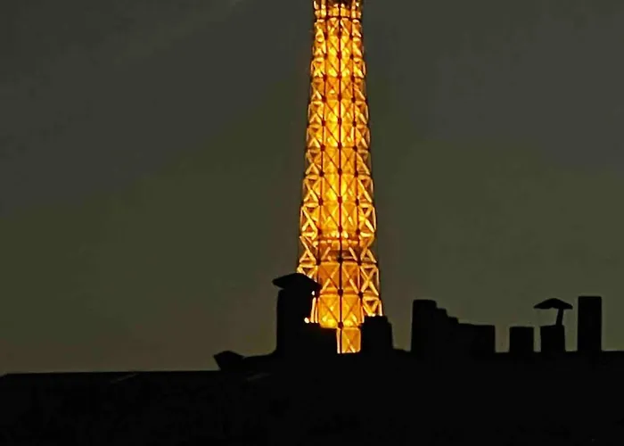 Beautiful Terrace Invalides&fireplace Paris