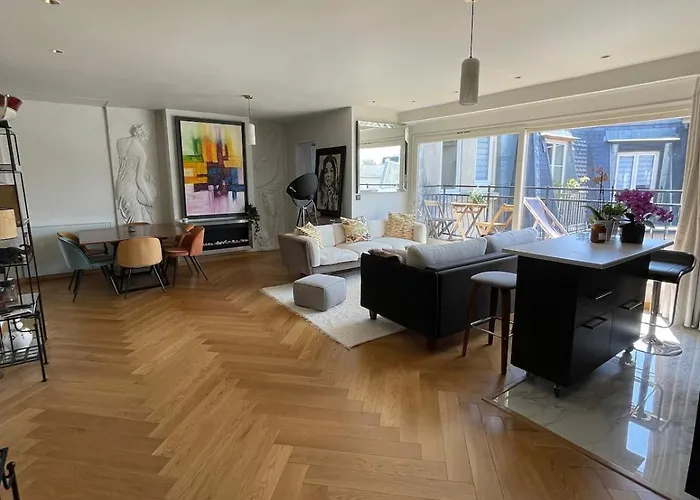 Beautiful Terrace Invalides&fireplace Appartement Paris