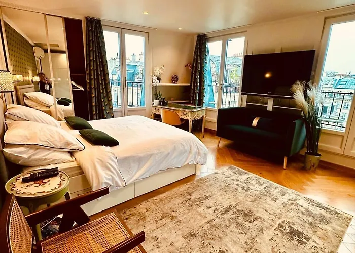 Beautiful Terrace Invalides&fireplace Appartement Paris