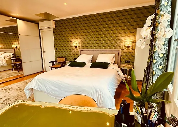 Beautiful Terrace Invalides&fireplace *