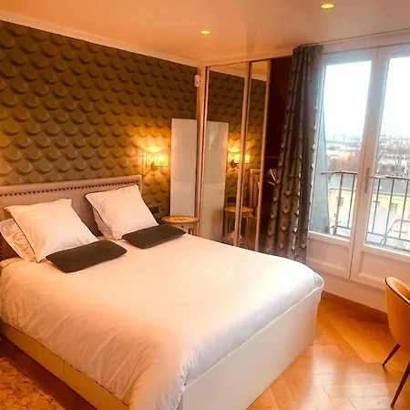 Beautiful Terrace Invalides And Fireplace Апартаменты *